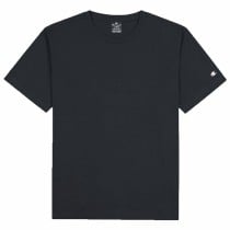 Herren Kurzarm-T-Shirt Champion Crew-Neck Schwarz 2 Stücke Hellgrau