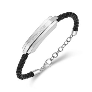 Herrenarmreif Police PEAGB0038101 Schwarz