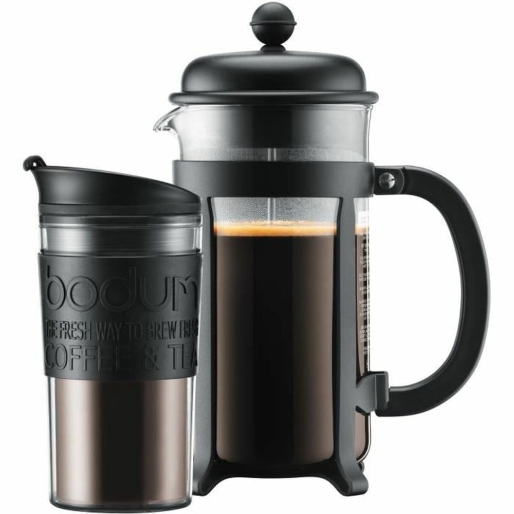Cafetière à Piston Bodum Noir 1,25 L 0,35 L (8 Unités)
