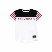 Kurzarm-T-Shirt für Kinder Converse Retro Sport Weiß