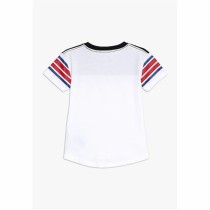 Child's Short Sleeve T-Shirt Converse Retro Sport White