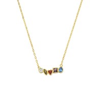 Ladies' Pendant New Bling 9NB-1566 Golden