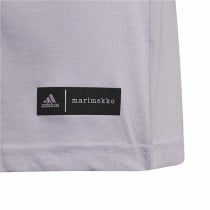 T shirt à manches courtes Enfant Adidas Marimekko Graphic Prune