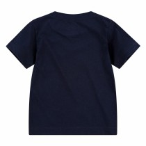 Child's Short Sleeve T-Shirt Nike Swoosh Navy Blue