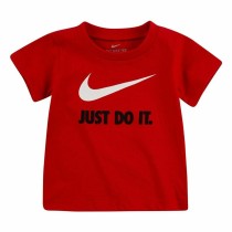 Child's Short Sleeve T-Shirt Nike Red