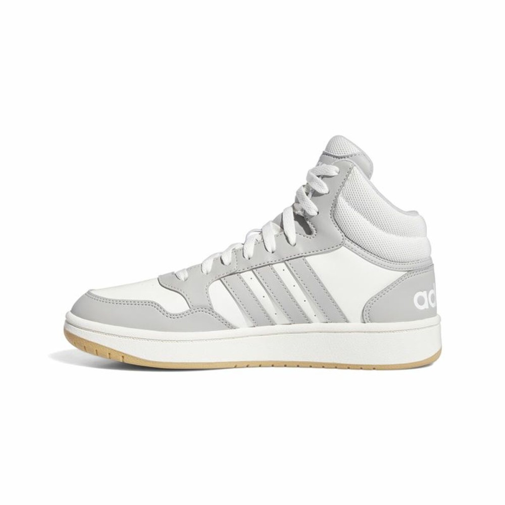 Baskets Casual pour Femme Adidas Hoops 3.0 Mid Blanc