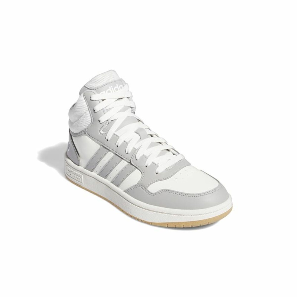 Baskets Casual pour Femme Adidas Hoops 3.0 Mid Blanc