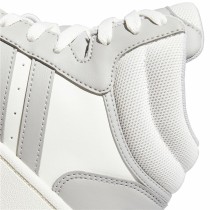 Baskets Casual pour Femme Adidas Hoops 3.0 Mid Blanc