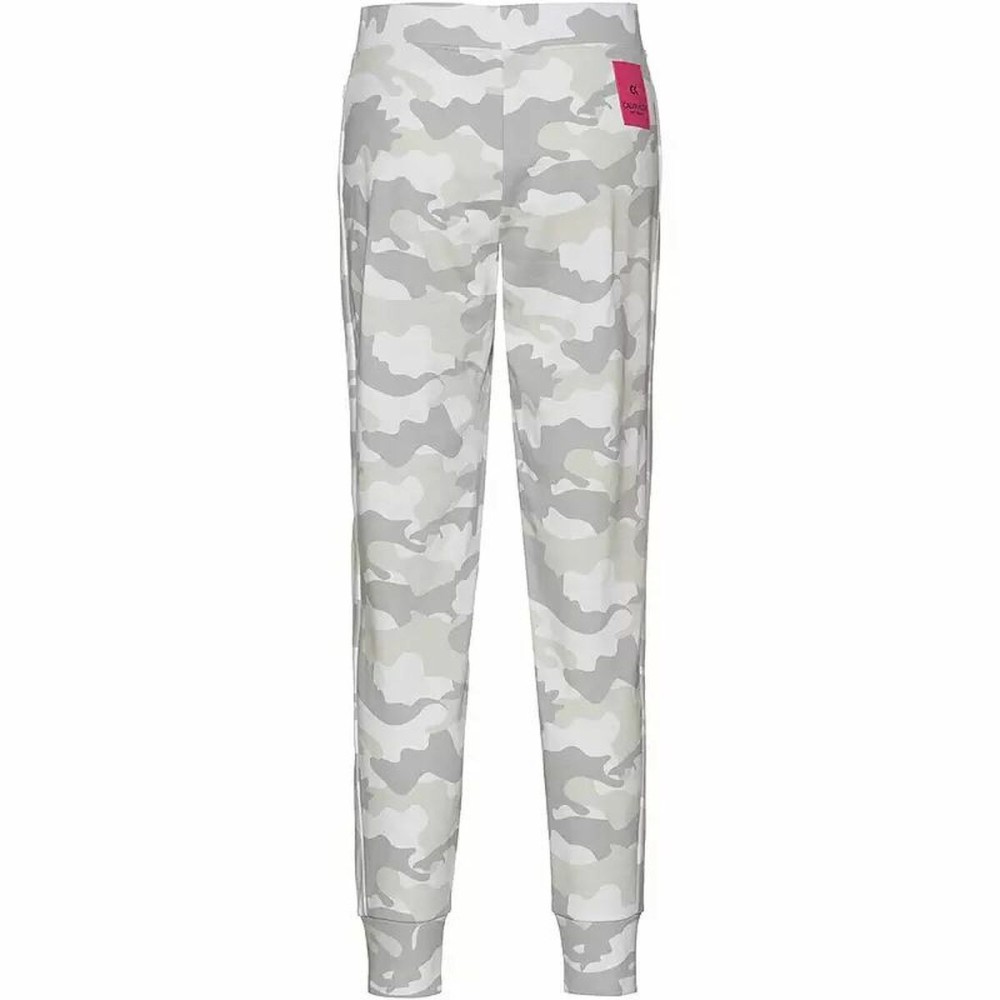 Long Sports Trousers Calvin Klein Printed Lady White