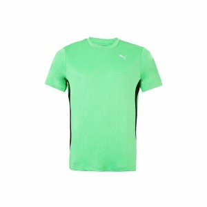 Short-sleeve Sports T-shirt Puma Running Green