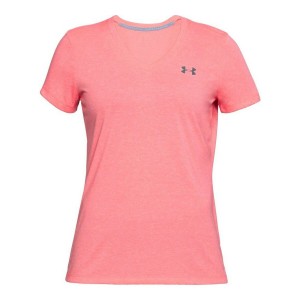 Women’s Short Sleeve T-Shirt Under Armour 1289650-819 Pink (XS)