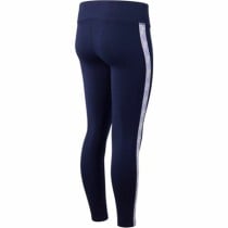 Leggings de Sport pour Femmes New Balance Athletics Classic Bleu foncé