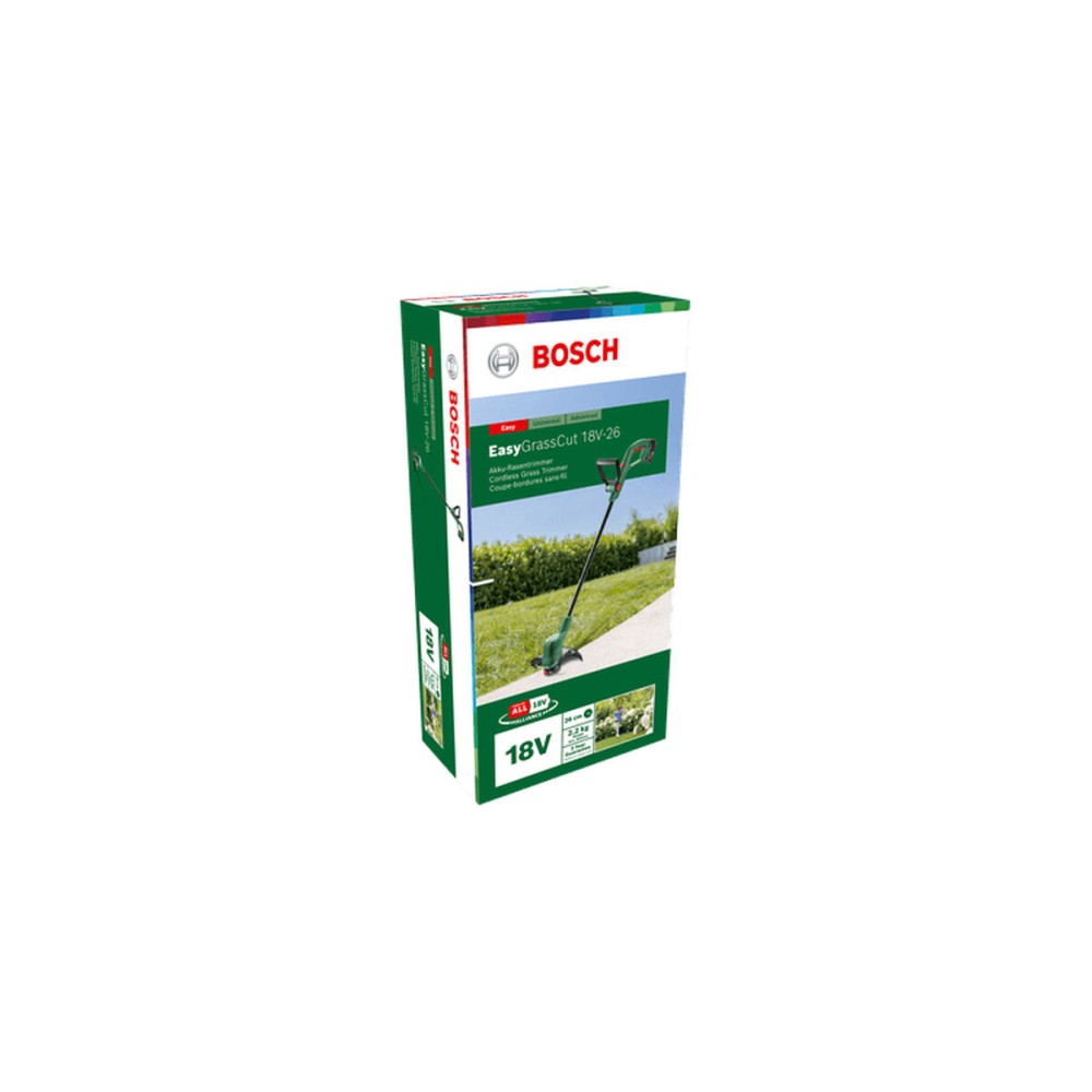 Multi-function brushcutter BOSCH EasyGrassCut 18V-26 2 Ah