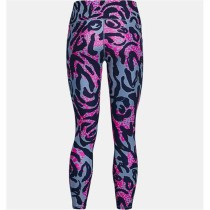 Leggings de Sport pour Femmes Under Armour HeatGear Bleu