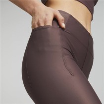 Leggings de Sport pour Femmes Puma Studio Yourmove Ultyrabare 7/8 Marron