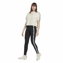 Sporthose Damen Reebok TE Tape Schwarz