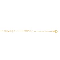 Ladies' Bracelet New Bling 9NB-PRL13B Golden