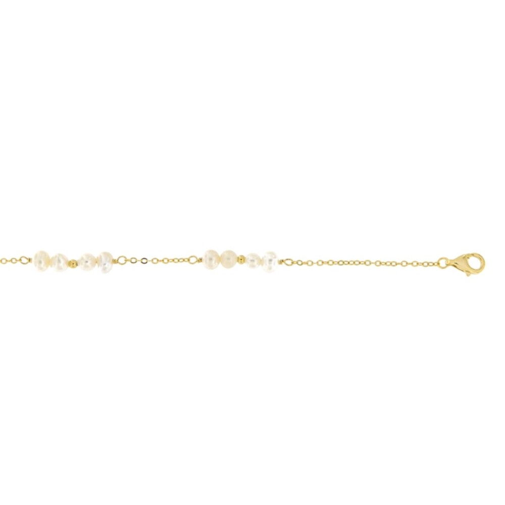 Damenarmreif New Bling 9NB-PRL13B Gold