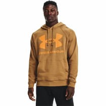 Men’s Hoodie Under Armour Rival Big Logo Ocre