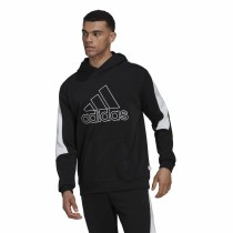 Herren Sweater mit Kapuze Adidas Future Icons Schwarz