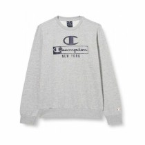 Herren Sweater ohne Kapuze Champion Crewneck Grau