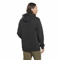 Men’s Hoodie Reebok Left Chest Logo Black