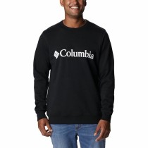 Sweat sans capuche homme Columbia Logo Fleece Crew Noir