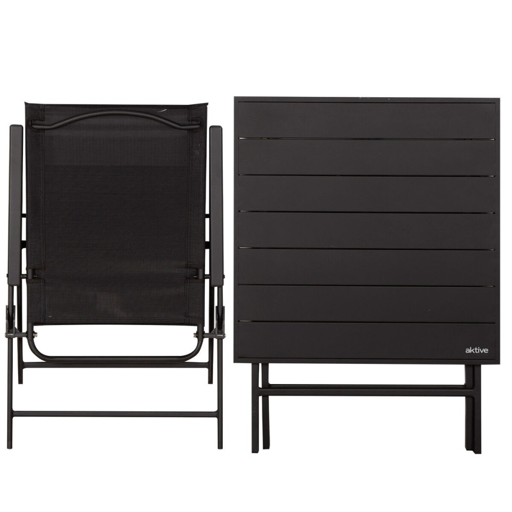 Table set with 2 chairs Aktive 75 x 70 x 75 cm (3 Pieces)