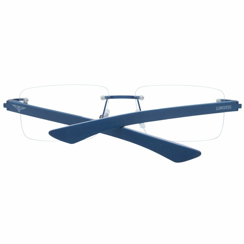 Monture de Lunettes Homme Longines LG5006-H-55090 Bleu Ø 55 mm