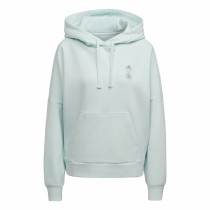 Sweat à capuche femme Adidas Germany Travel Cyan