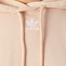 Damen Sweater mit Kapuze Adidas Loungewear Adicolor Lachsfarben