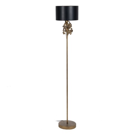 Stehlampe Schwarz Gold 30 x 30 x 168 cm