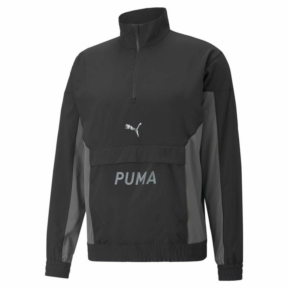 Men's Sports Jacket Puma Fit Woven Black