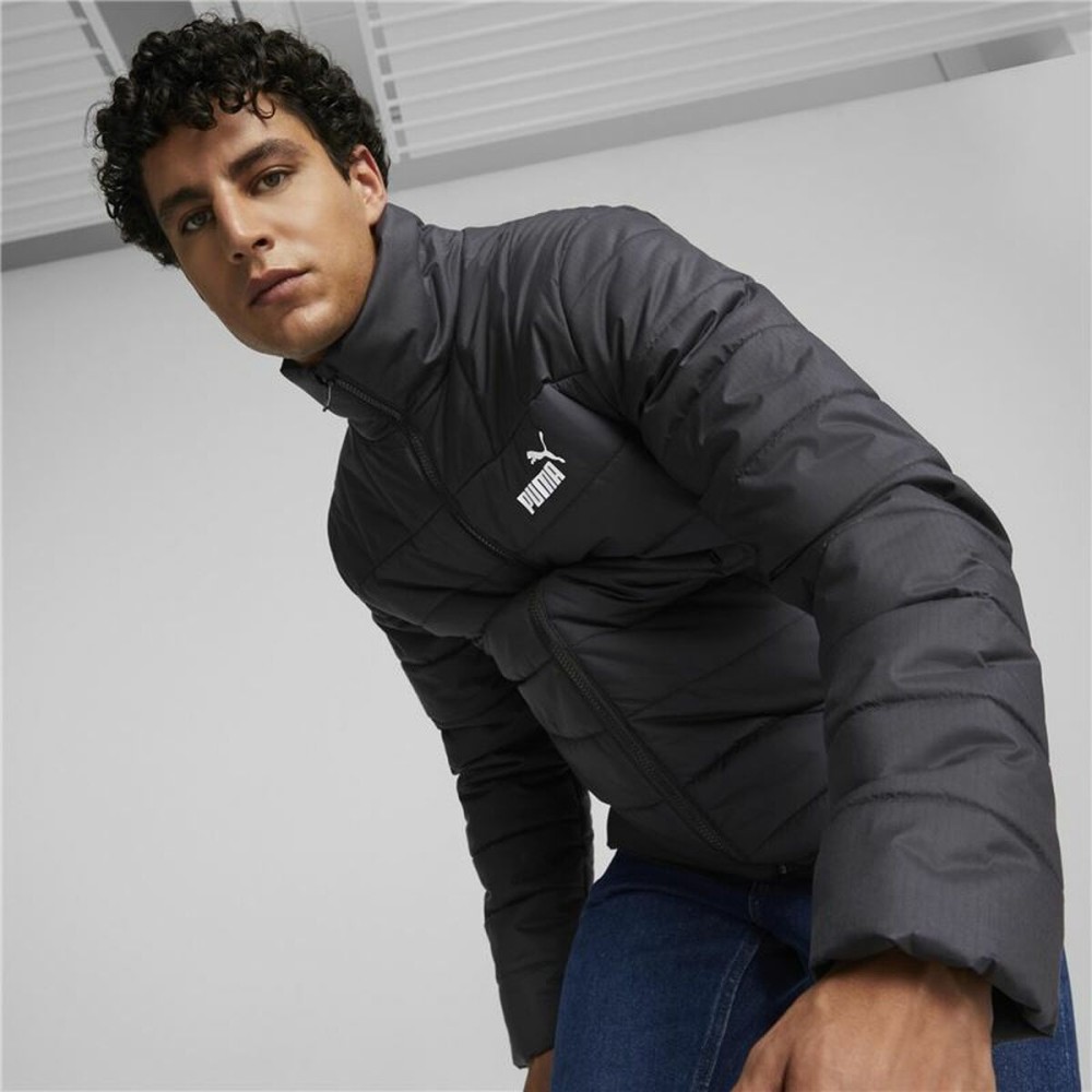 Veste de Sport pour Homme Puma  Essentials+ Padded Noir