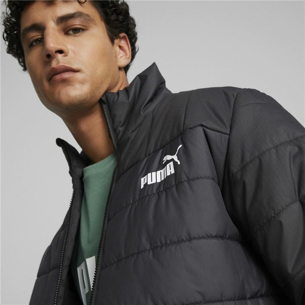 Veste de Sport pour Homme Puma  Essentials+ Padded Noir