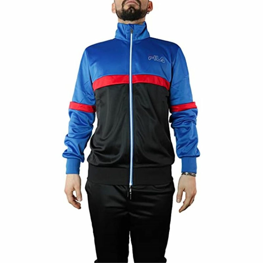 Veste de Sport pour Homme Fila  Leo Trak Bleu