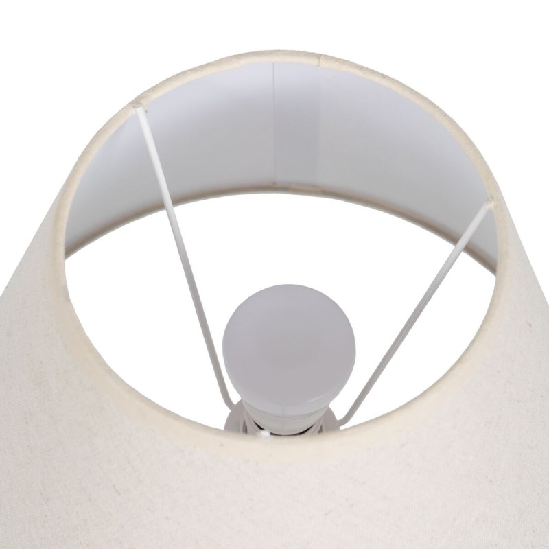 Tischlampe Beige Grau 60 W 220-240 V 25 x 25 x 50 cm