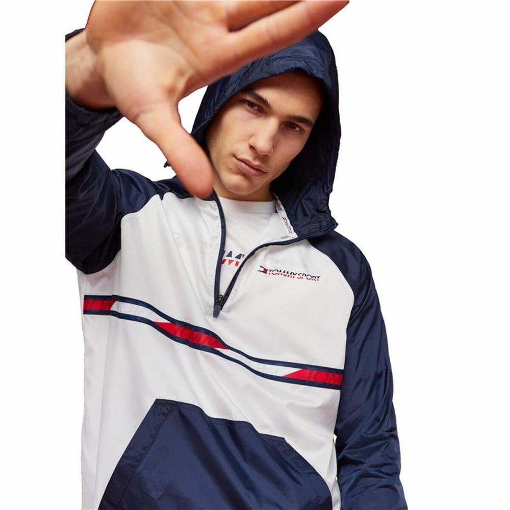 Sportjackefür Herren Tommy Hilfiger Colour-Blocked Dunkelblau