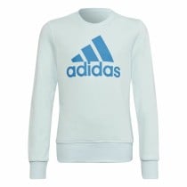 Sweatshirt ohne Kapuze für Mädchen Adidas Essentials Türkis