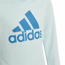 Hoodless Sweatshirt for Girls Adidas Essentials Cyan