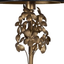 Stehlampe Schwarz Gold 30 x 30 x 168 cm