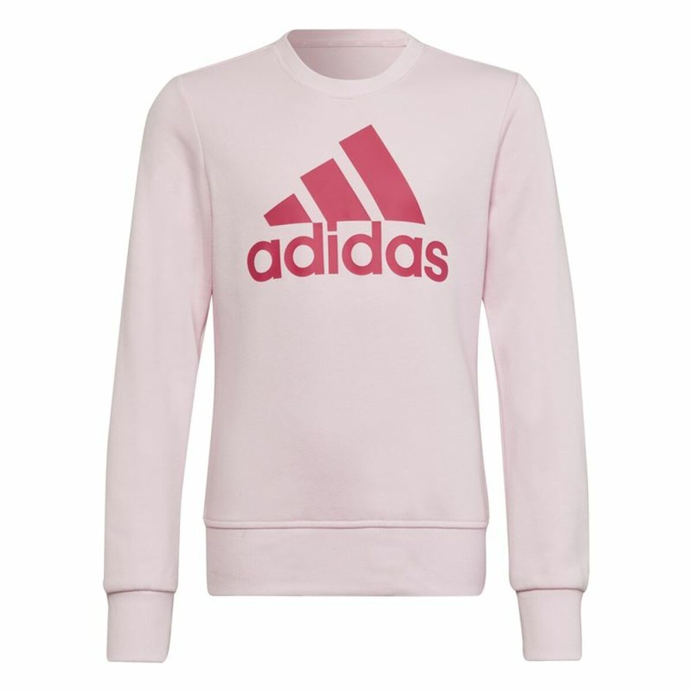 Hoodless Sweatshirt for Girls Adidas Essentials Light Pink