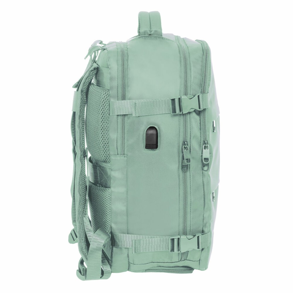 Cartable Safta Verde pastel Bleu