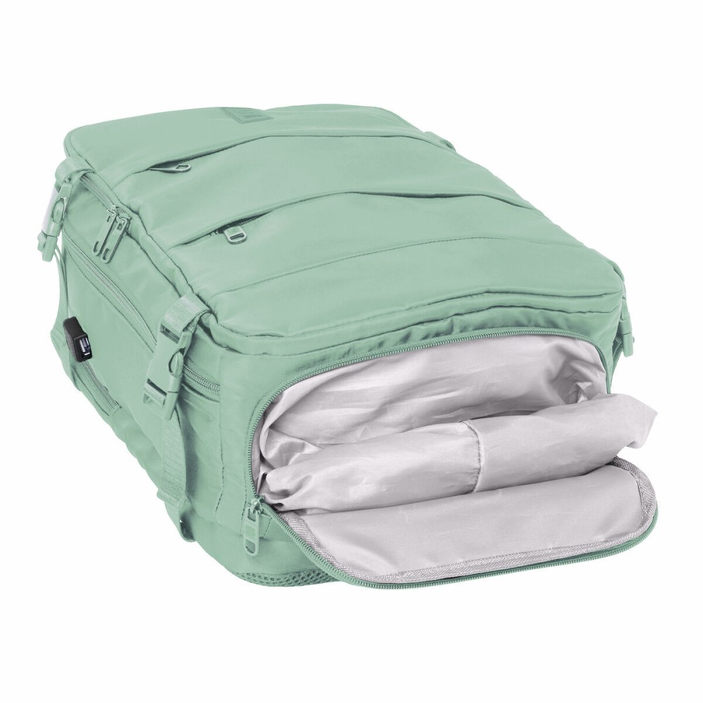 Cartable Safta Verde pastel Bleu
