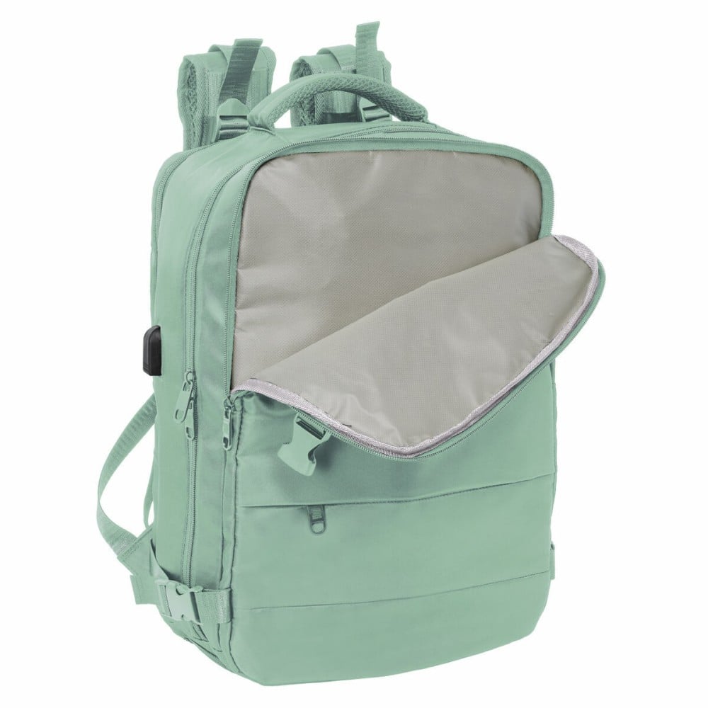 Cartable Safta Verde pastel Bleu