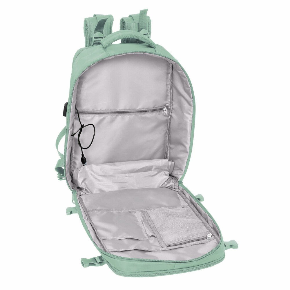 Cartable Safta Verde pastel Bleu