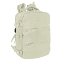 School Bag Safta Beige Beige