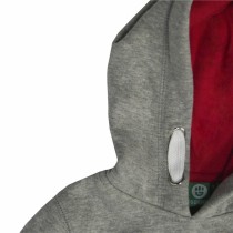 Hooded Sweatshirt for Girls Alphaventure Alicia Dark grey