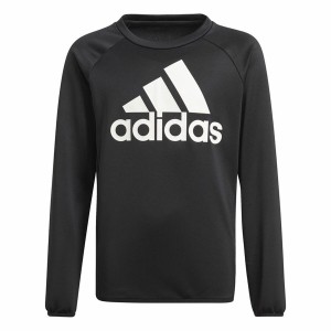 Sweat sans capuche enfant Adidas Designed To Move Big Logo Noir