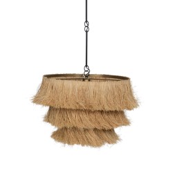 Suspension Beige Naturel Métal 48,5 x 48,5 x 42 cm